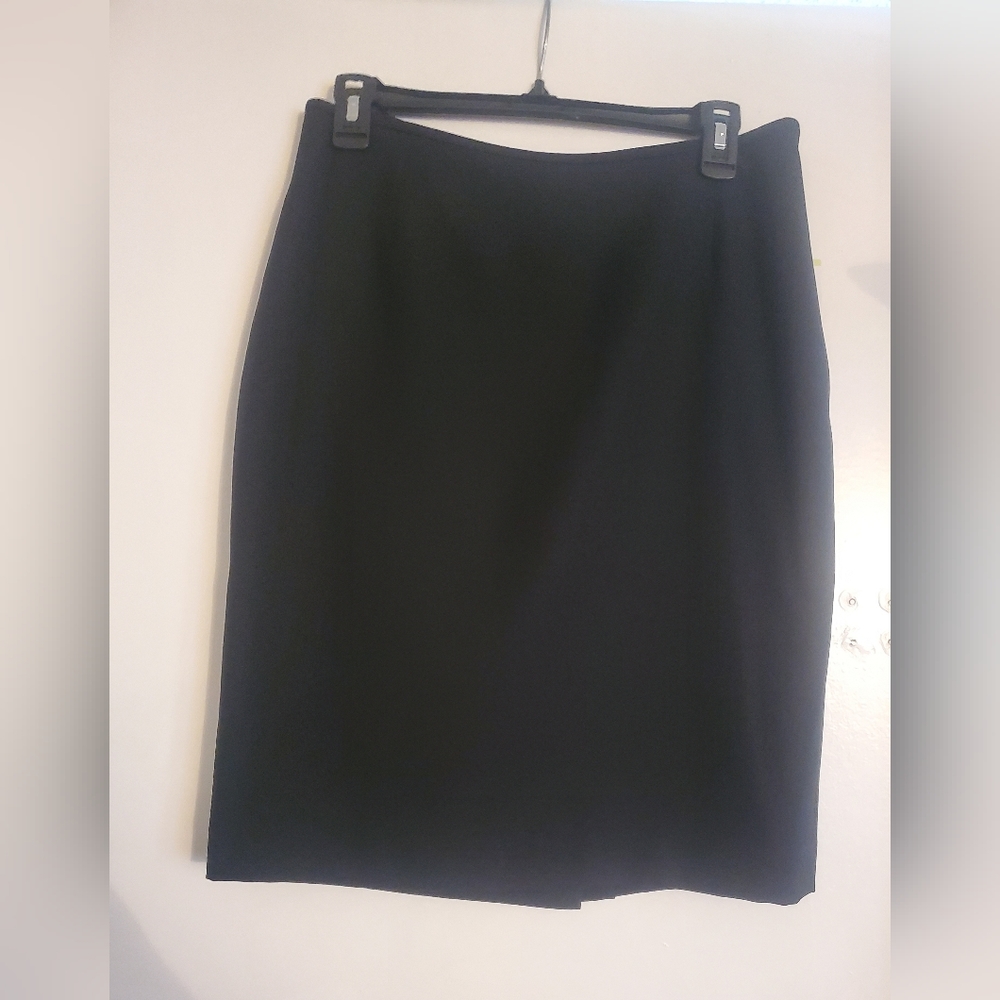 Black suit skirt